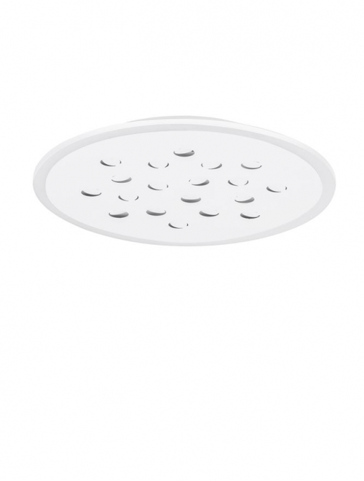 Plafoniera Nova Luce ASTRAEUS 9030650 LED 30W 3000K 2357lm Sandy White Aluminium & Acrylic   Dimmable With remote control IP20 [2]