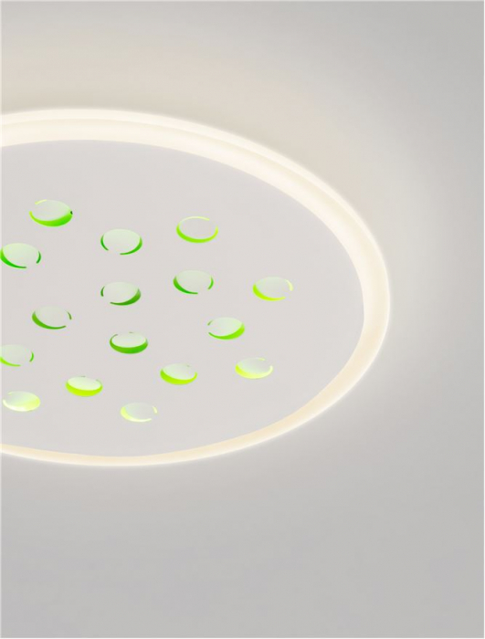 Plafoniera Nova Luce ASTRAEUS 9030650 LED 30W 3000K 2357lm Sandy White Aluminium & Acrylic   Dimmable With remote control IP20 [6]