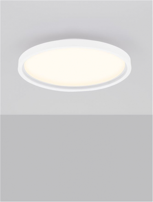 Plafoniera Nova Luce CHET 9030653 LED 30W 2700K-5000K 2057lm Sandy White Aluminium & Acrylic   Dimmable With remote control IP20 [4]