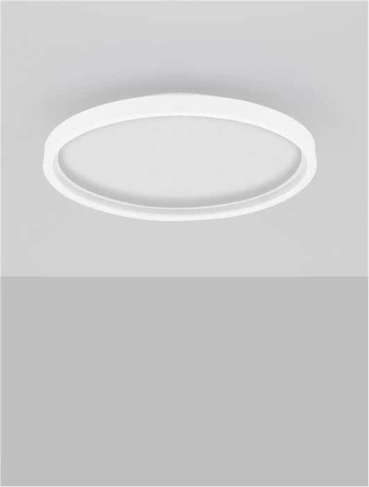 Plafoniera Nova Luce CHET 9030653 LED 30W 2700K-5000K 2057lm Sandy White Aluminium & Acrylic   Dimmable With remote control IP20 [3]