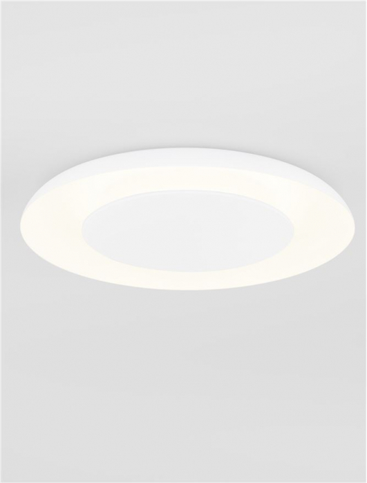 Plafoniera Nova Luce EPOS 9345704 Triac DimmableSandy White Metal & Polycarbonate LED 38W 2200lm 2700K+4000K IP20 [4]