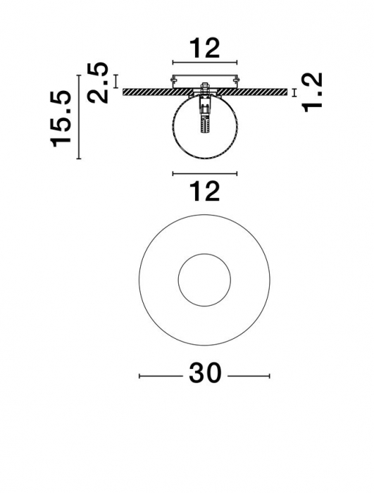 Plafoniera Nova Luce IDOR 9501251 White Marble & Opal Glass G9 1x5W IP20 [7]