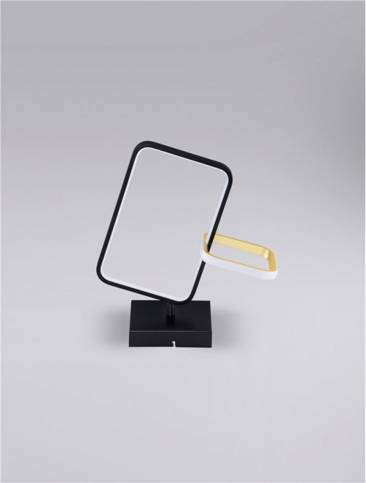 Plafoniera Nova Luce IMAR 9001106 Triac Dimmable Sandy Black & Gold Steel & Aluminium LED 30W 1261lm 3200K IP20 [3]