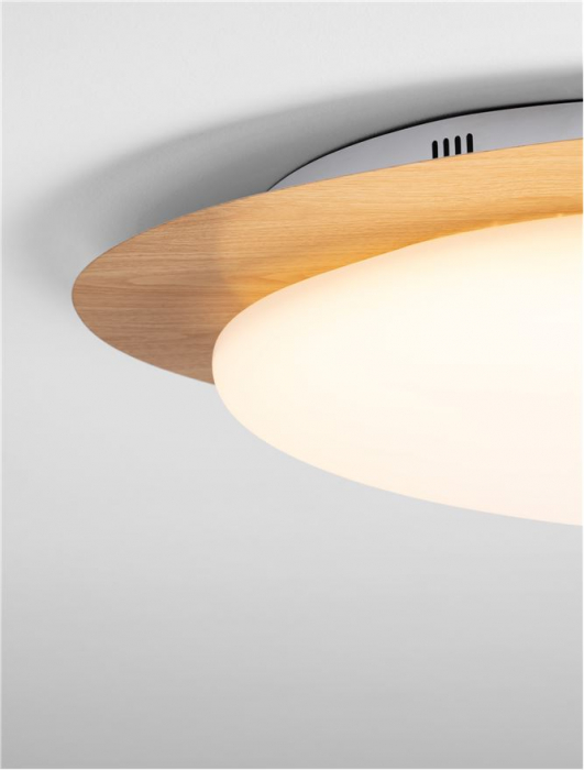 Plafoniera Nova Luce NIMBUS 9030647 LED 29W 3000K 2384lm W ood Color Aluminium & Acrylic  Triac Dimmable IP20 [8]