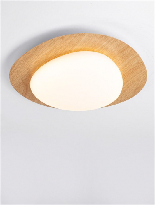Plafoniera Nova Luce NIMBUS 9030648 LED 21W 3000K 1572lm W ood Color Aluminium &Acrylic  Triac Dimmable IP20 [6]