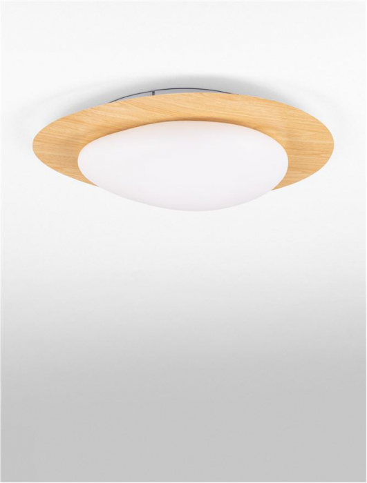 Plafoniera Nova Luce NIMBUS 9030648 LED 21W 3000K 1572lm W ood Color Aluminium &Acrylic  Triac Dimmable IP20 [2]
