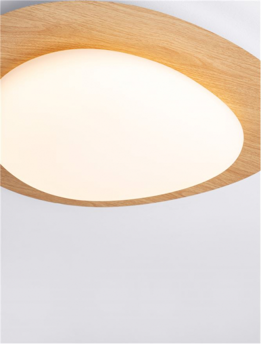 Plafoniera Nova Luce NIMBUS 9030648 LED 21W 3000K 1572lm W ood Color Aluminium &Acrylic  Triac Dimmable IP20 [4]
