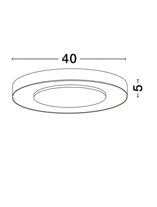 Plafoniera Nova Luce PADA 9345714 Triac Dimmable Sandy White Metal & Acrylic LED 25W 1592lm 2700K+4000K IP20 [5]
