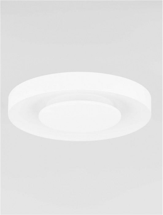 Plafoniera Nova Luce PADA 9345714 Triac Dimmable Sandy White Metal & Acrylic LED 25W 1592lm 2700K+4000K IP20 [3]