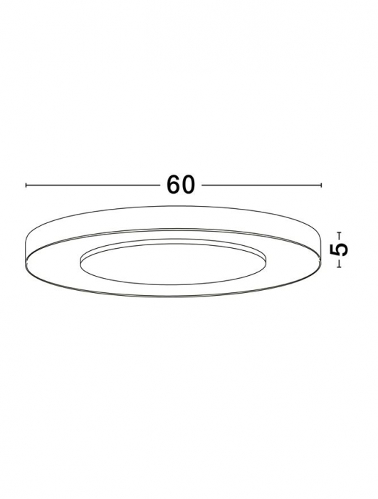 Plafoniera Nova Luce PADA 9345715 Triac Dimmable Sandy White Metal & Acrylic LED 37W 2207lm 2700K+4000K IP20 [6]