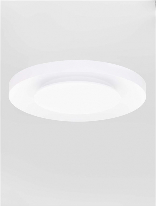 Plafoniera Nova Luce PADA 9345715 Triac Dimmable Sandy White Metal & Acrylic LED 37W 2207lm 2700K+4000K IP20 [3]