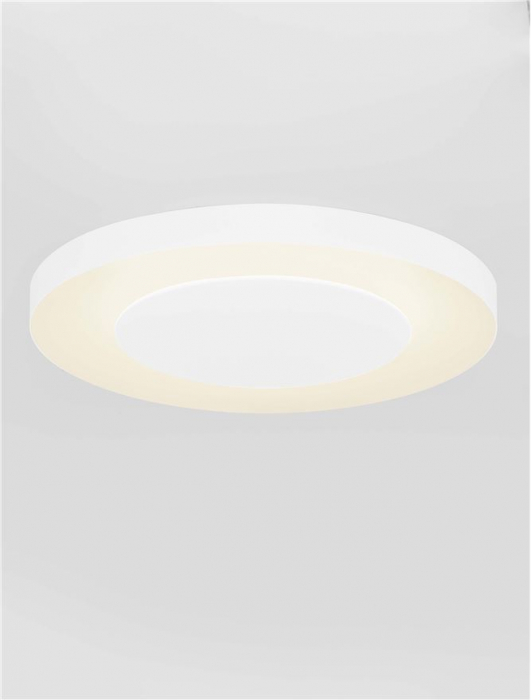 Plafoniera Nova Luce PADA 9345715 Triac Dimmable Sandy White Metal & Acrylic LED 37W 2207lm 2700K+4000K IP20 [4]