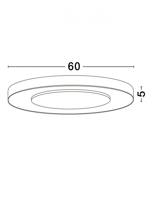 Plafoniera Nova Luce PADA 9345717 Triac Dimmable Sandy Black & White Metal & Acrylic LED 37W 2207lm 2700K+4000K IP20 [6]