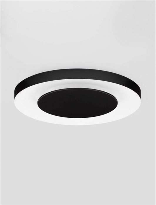 Plafoniera Nova Luce PADA 9345717 Triac Dimmable Sandy Black & White Metal & Acrylic LED 37W 2207lm 2700K+4000K IP20 [3]