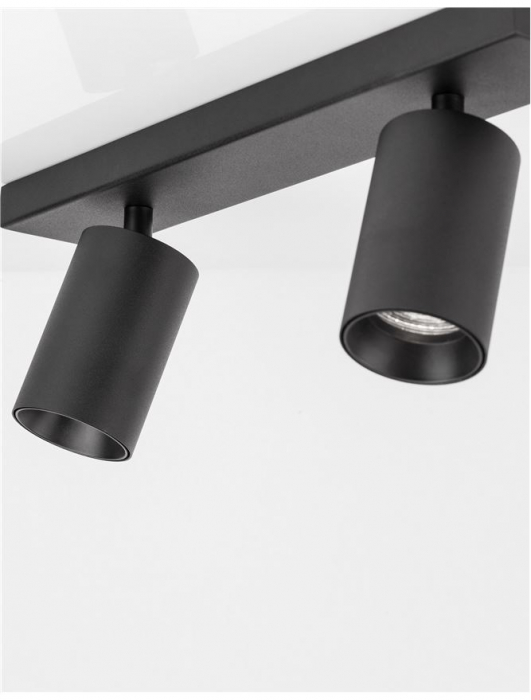 Plafoniera Nova Luce TOD GU10 2X10W   Sandy Black Aluminium  IP20 [3]