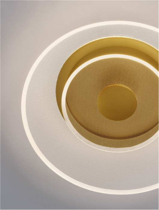Plafoniera Nova Luce VALENTIN 9030639 LED 29W 3000K 1905lm Brass Gold Aluminium & Acrylic  Triac Dimmable IP20 [4]