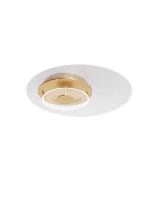 Plafoniera Nova Luce VALENTIN 9030640 LED 29W 3000K 1939lm Brass Gold Aluminium & Acrylic  Triac Dimmable IP20 [2]