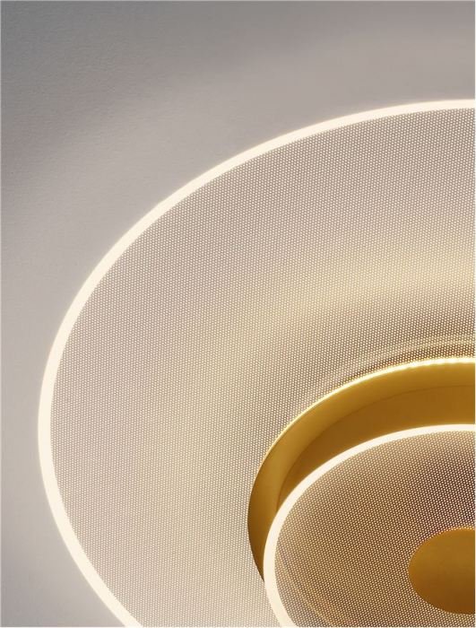 Plafoniera Nova Luce VALENTIN 9030641 LED 35W 3000K 2189lm Brass Gold Aluminium &Acrylic  Triac Dimmable IP20 [7]