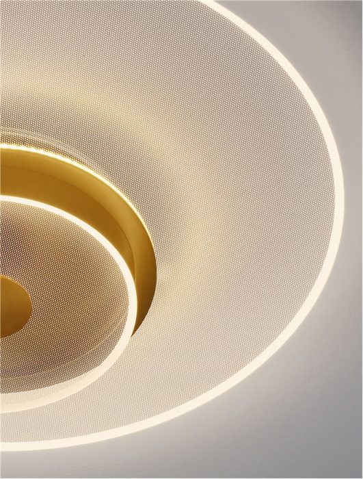 Plafoniera Nova Luce VALENTIN 9030641 LED 35W 3000K 2189lm Brass Gold Aluminium &Acrylic  Triac Dimmable IP20 [9]