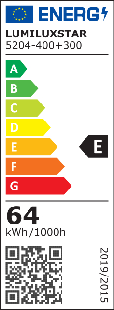 Plafoniera OEM LED integrat 64W 6000lm CCT (3000K+4000K+6500K) Metal+Acril 500 x 400 x 100mm [2]