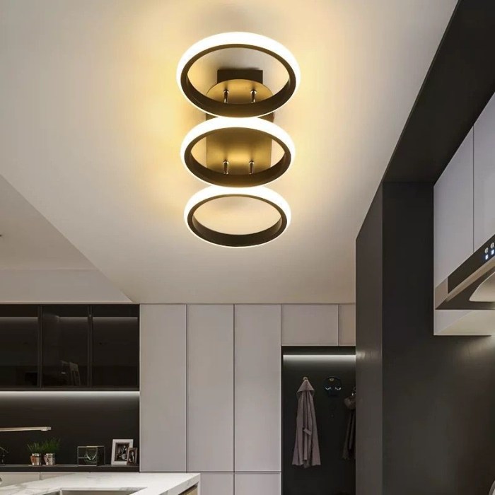 Plafoniera OEM LED integrat 66W 3000lm CCT (3000K+4000K+6500K) Metal+Acril 670×210×H90mm [2]