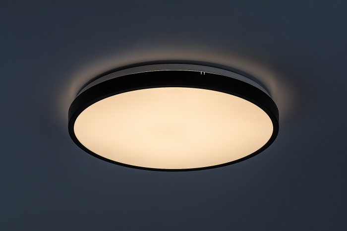 Plafoniera Rabalux Alenzo LED 36W 2380lm 3000K-6000 plastic black stil tehnic, IP44 71441 [4]