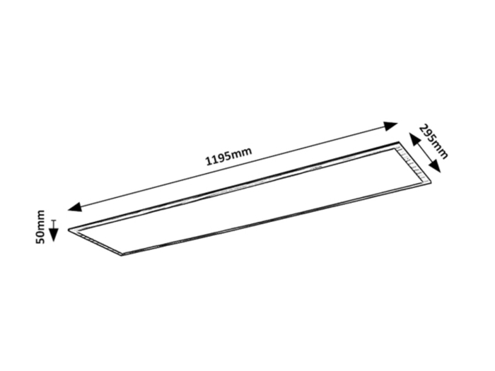 Plafoniera Rabalux Almond LED 40W 4200lm 4000 metal wood stil modern 230V, 50Hz IP20 6909 [8]