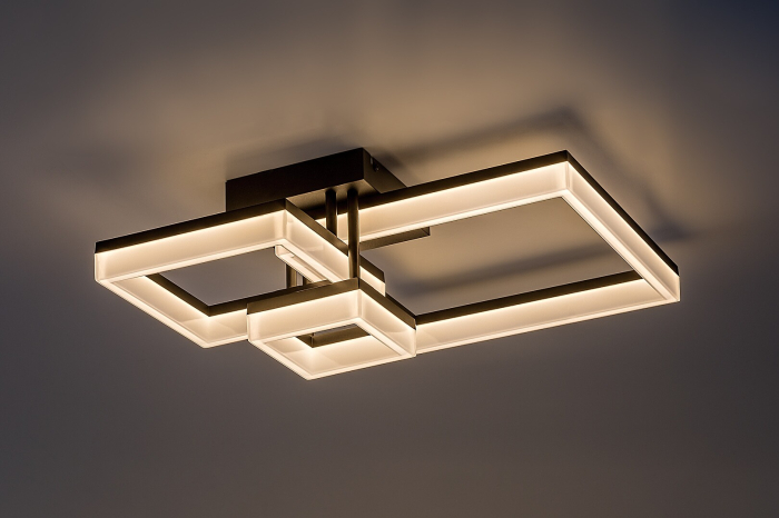 Plafoniera Rabalux Amilia LED 22W 2070lm 3000, 4000, 6500K metal plastic negru alb IP20 [3]