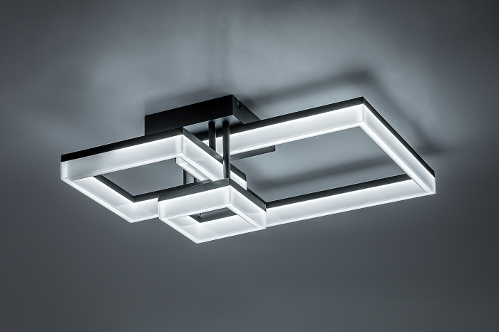 Plafoniera Rabalux Amilia LED 22W 2070lm 3000, 4000, 6500K metal plastic negru alb IP20 [5]