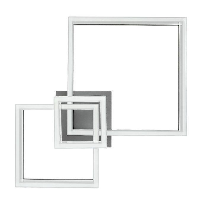 Plafoniera Rabalux Amilia LED 22W 2400lm 3000, 4000, 6500K metal plastic crom alb IP20 [8]