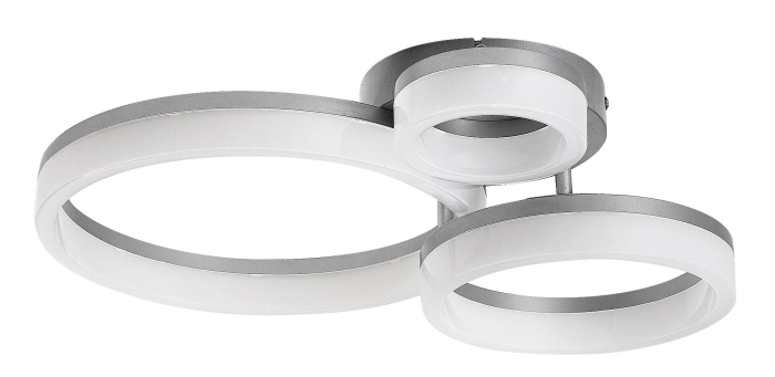 Plafoniera Rabalux Amilia LED 24W 2650lm 3000K, 4000K, 6500K metal chrome stil modern, IP20 71387 [2]