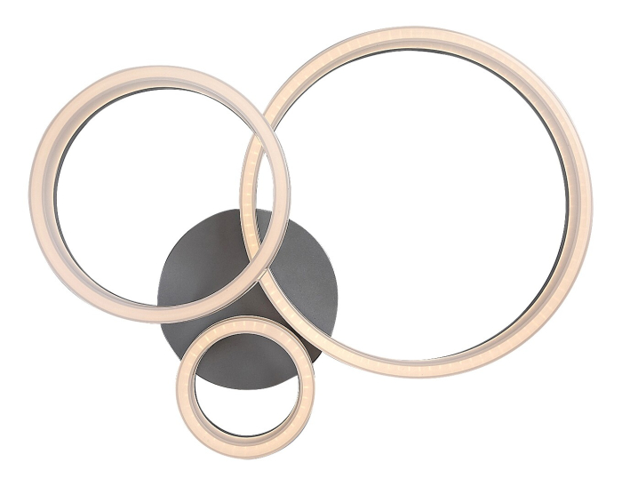 Plafoniera Rabalux Amilia LED 24W 2650lm 3000, 4000, 6500K metal plastic crom alb IP20 [6]