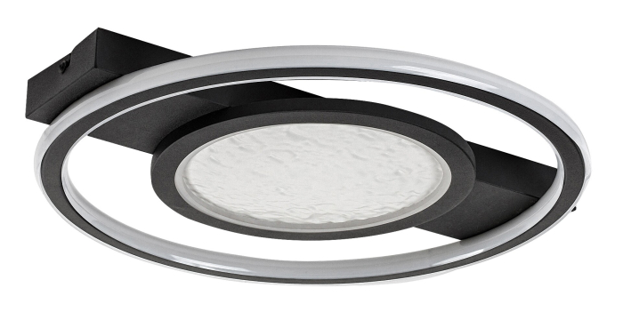 Plafoniera Rabalux Aranis LED 50W 2000lm 3000 metal black stil modern 230V, 50Hz IP20 71377 [2]