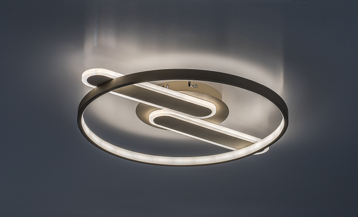 Plafoniera Rabalux Brantiel LED 55W 4000lm 3000K-6000 metal/ acril gray beige stil modern, IP20 71468 [5]
