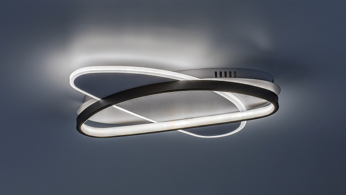 Plafoniera Rabalux Brantiel LED 57W 3250lm 3000K-6000 metal/ acril black white stil modern, IP20 71469 [5]