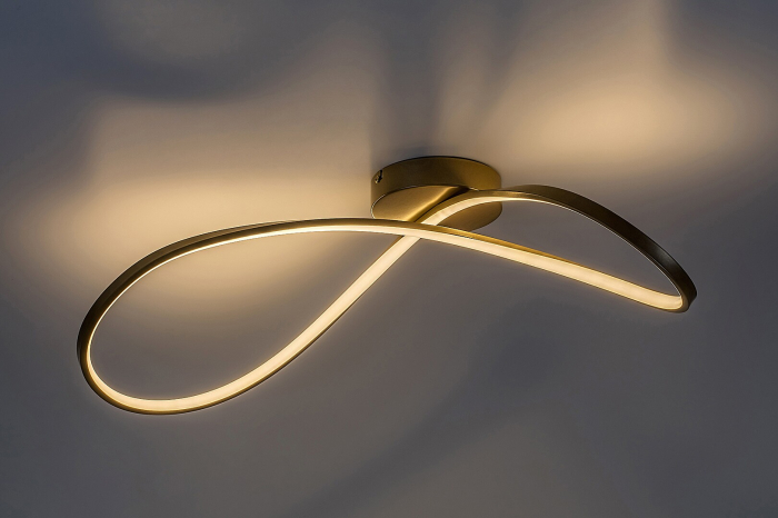 Plafoniera Rabalux Castiel LED 30W 1900lm 3000K metal gold stil modern, IP20 72116 [3]