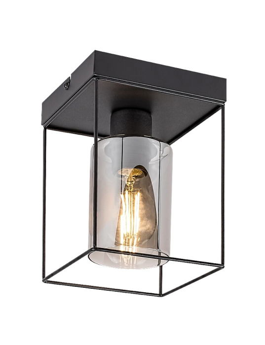 Plafoniera Rabalux Chadwick E27 E27 1x MAX 25W   metal black stil modern 230V, 50Hz IP20 71031 [2]