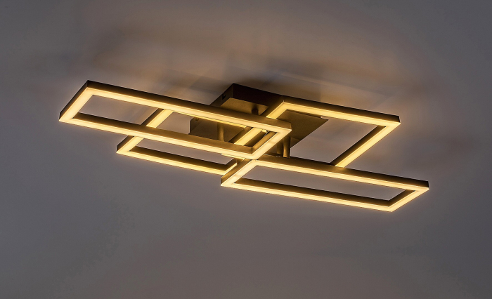 Plafoniera Rabalux Drusus LED 40W 3050lm 3000-6500K metal plastic negru alb IP20 [3]