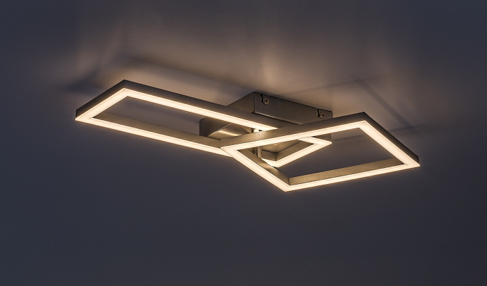 Plafoniera Rabalux Ellinor LED 24W 2020lm 3000K metal plastic crom alb IP20 [4]