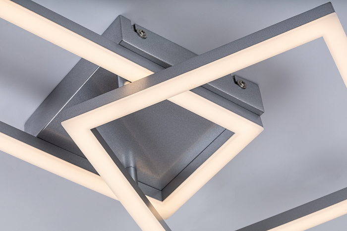 Plafoniera Rabalux Ellinor LED 24W 2020lm 3000K metal plastic crom alb IP20 [5]