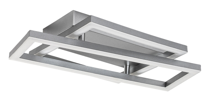 Plafoniera Rabalux Ellinor LED 24W 2300lm 3000K metal plastic crom alb IP20 [2]