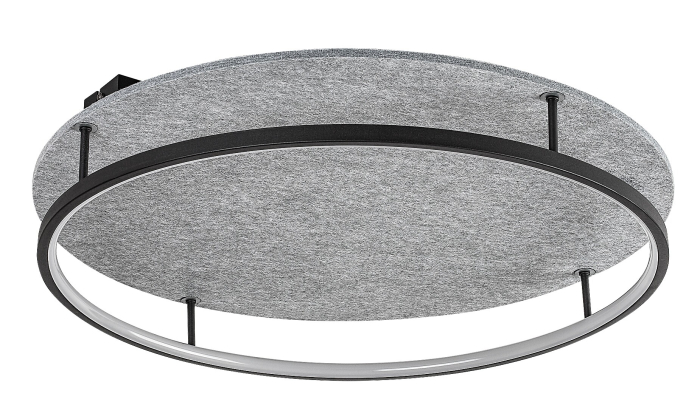 Plafoniera Rabalux Farenzo LED 40W 2000lm 3000, 4000 metal/ fetru black stil modern 230V, 50Hz IP20 71033 [2]