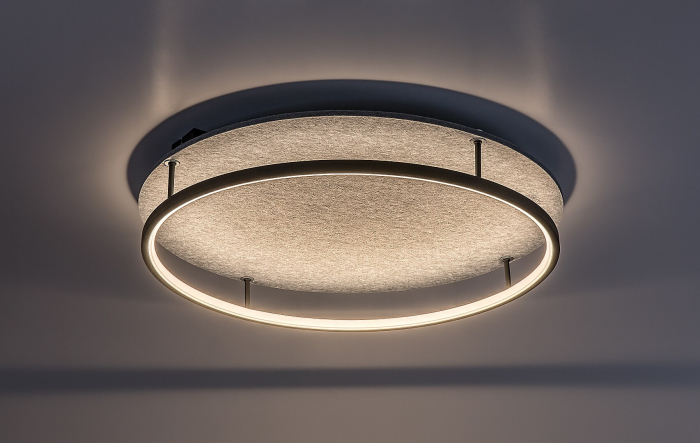 Plafoniera Rabalux Farenzo LED 40W 2000lm 3000, 4000 metal/ fetru black stil modern 230V, 50Hz IP20 71033 [3]