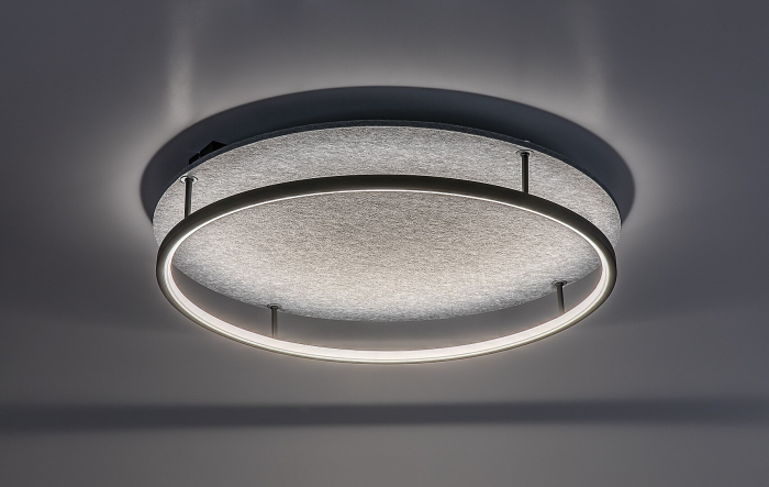 Plafoniera Rabalux Farenzo LED 40W 2000lm 3000, 4000 metal/ fetru black stil modern 230V, 50Hz IP20 71033 [4]