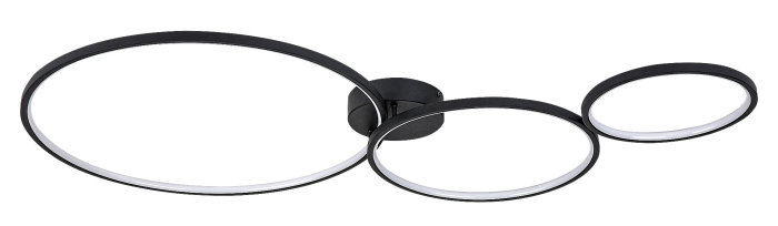 Plafoniera Rabalux Formand LED 38W 1100lm 3000K metal black stil modern, IP20 71297 [2]