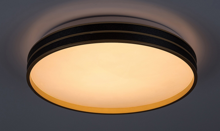 Plafoniera Rabalux Gandor LED 24W 1850lm "3000 metal black stil modern 230V, 50Hz IP20 71141 [4]