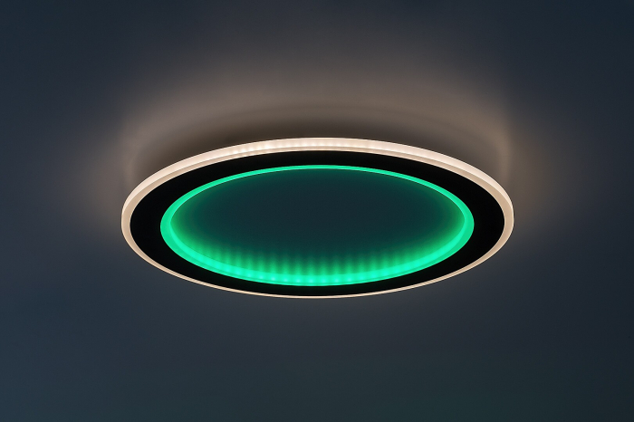 Plafoniera Rabalux Golwen LED 22W 1550lm 3000K-6500K metal black stil modern, IP20 71406 [3]