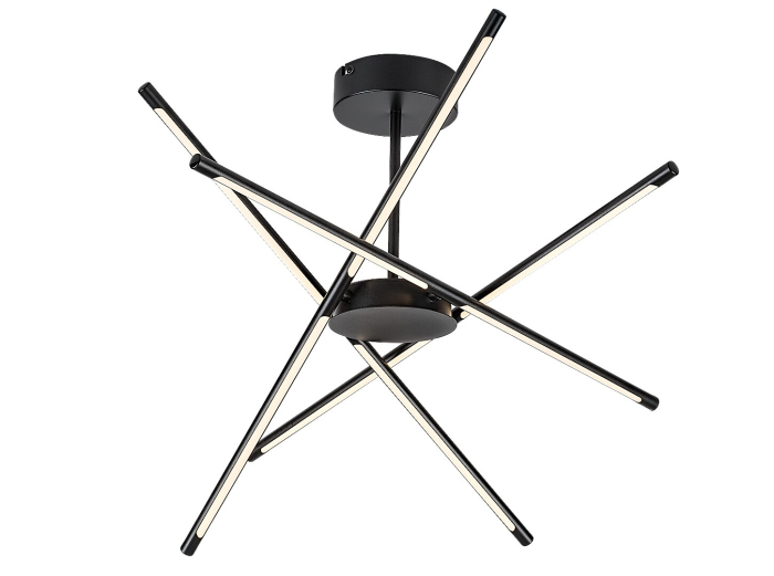Plafoniera Rabalux Henli2 LED 40W 2800lm 3000 metal black stil modern 230V, 50Hz IP20 71338 [3]