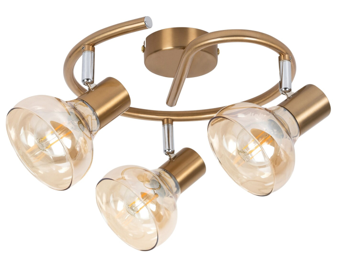 Plafoniera Rabalux Holly E14 E14 3x MAX 40W   metal antique gold stil modern 230V, 50Hz IP20 5549 [2]