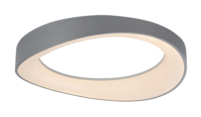 Plafoniera Rabalux Iliana LED 38W 2600lm 3000K metal acril argintiu alb IP20 [3]